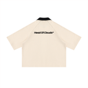 Unisex Color Block Boxy Short Sleeve Shirt