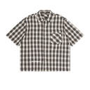 Unisex Boxy Plaid Short Sleeve Shirt