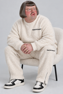 Emblem Knitted Set - Off White